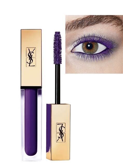 yves saint laurent vinyl couture mascara purple